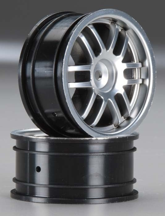 Traxxas 7371A Wheels, Rally (satin chrome) 2