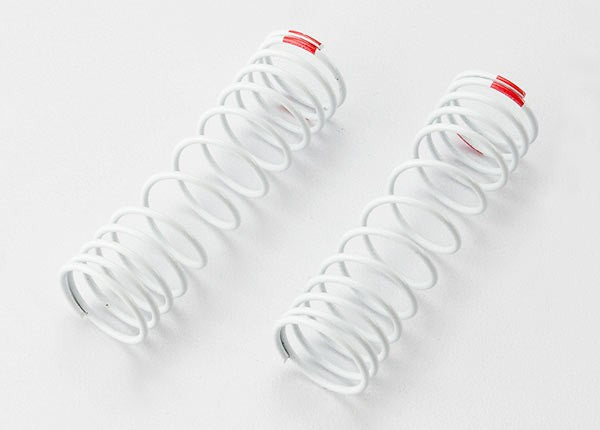 Traxxas 5860 Springs Progressive Front White (for #5862) (2)