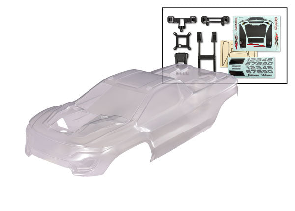 TRAXXAS 10712 Body Mini XRT Clear