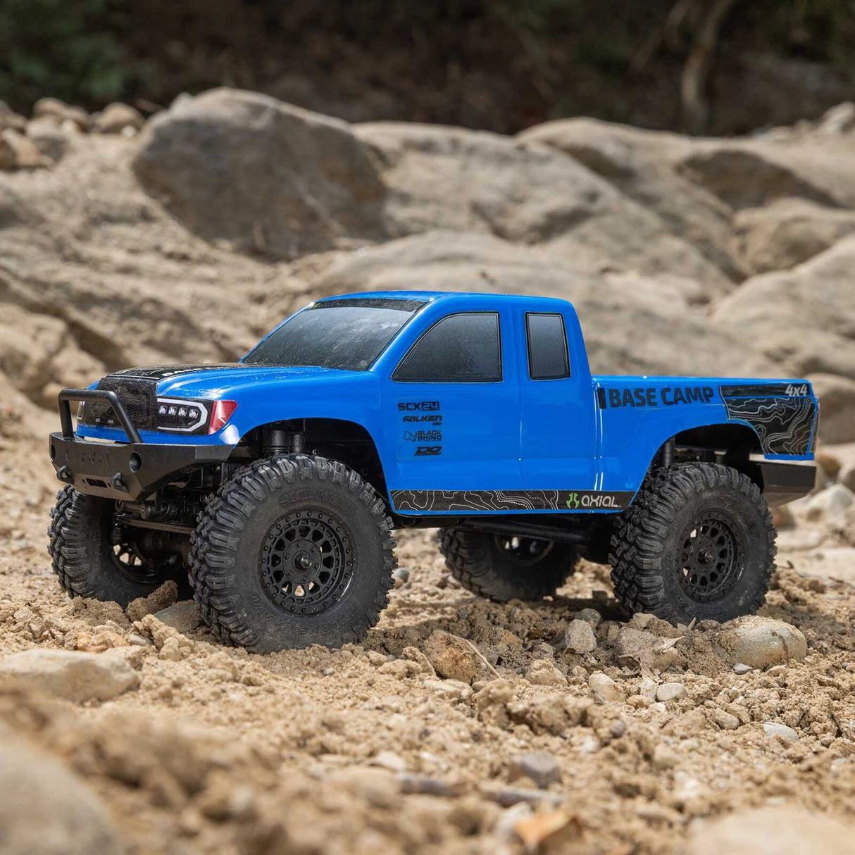 1/24 SCX24 Base Camp 4X4 RTR Brushed Rock Crawler (Battery & Charger Included)
