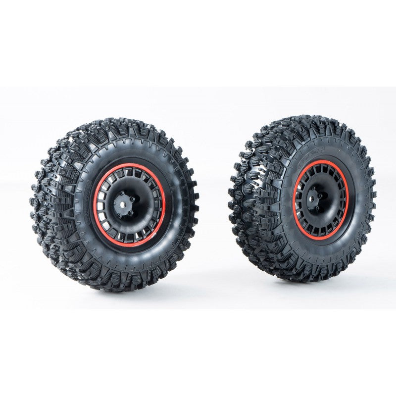 1/10 Canyon - YK10 Tires set Glued (APSC21100)