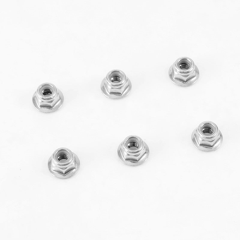 1/10 Ford 100 - Nylon Flange Lock Nuts M4 - APSC22119