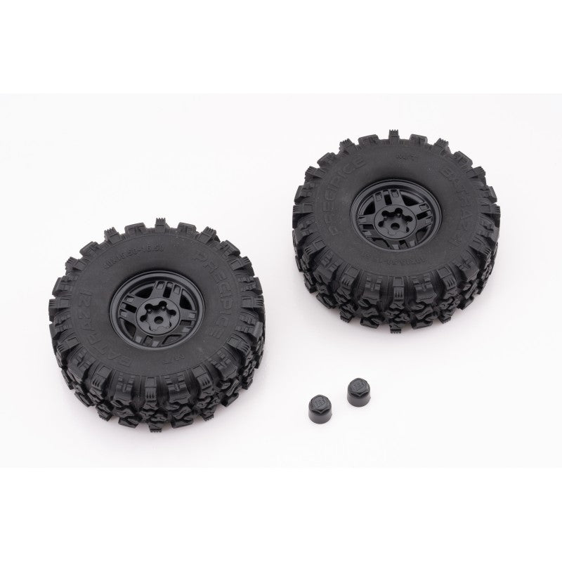 1/10 LC80 FCX10 Pro - WHEEL ASSEMBLY 1PAIR