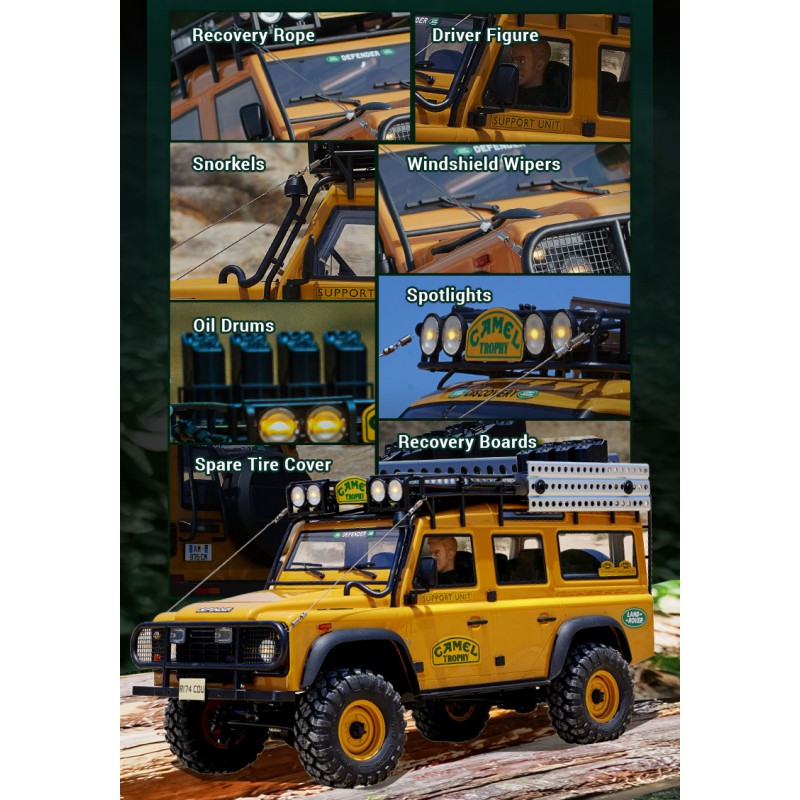 1/10 Range Rover FCX10 Scaler ARTR kit (RS) - Yellow