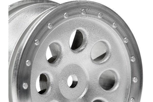 St-8 Wheel Matte Chrome (0Mm Offset/2Pcs)