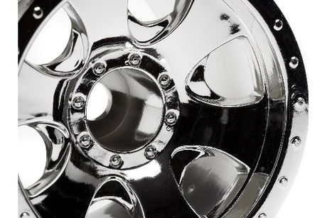 Warlock Wheel Chrome (2.2In/2Pcs)