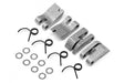 Aluminum Quadra Clutch Shoe/Spring Set