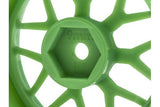 Tech 7 Wheel Green 52X26X+9Mm Offset (2Pcs)