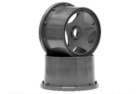 Super Star Wheel Gunmetal Rear (120X75Mm)