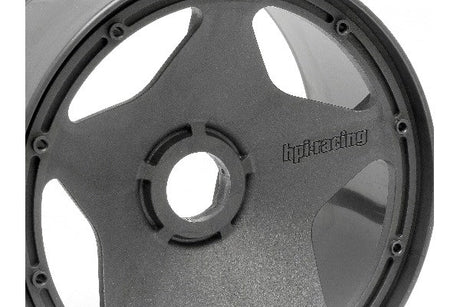 Super Star Wheel Gunmetal Rear (120X75Mm)