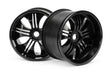Tremor Wheel Black (115X70Mm 7Inch/2Pcs)