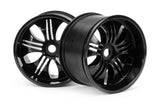 Tremor Wheel Black (115X70Mm 7Inch/2Pcs)