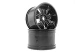 Tremor Wheel Black (115X70Mm 7Inch/2Pcs)