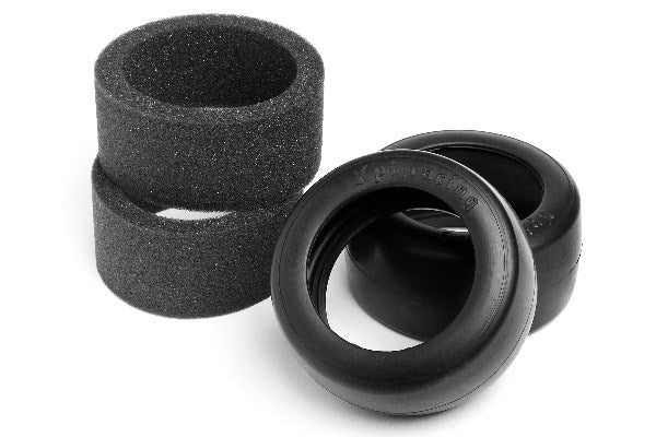 Vintage Slick Racing Tire 31Mm D Compound (2Pcs)