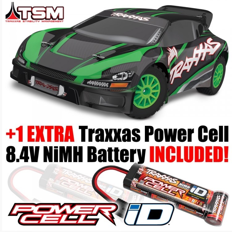 Traxxas Rally VXL 1:10 4WD RTR TQi TSM
