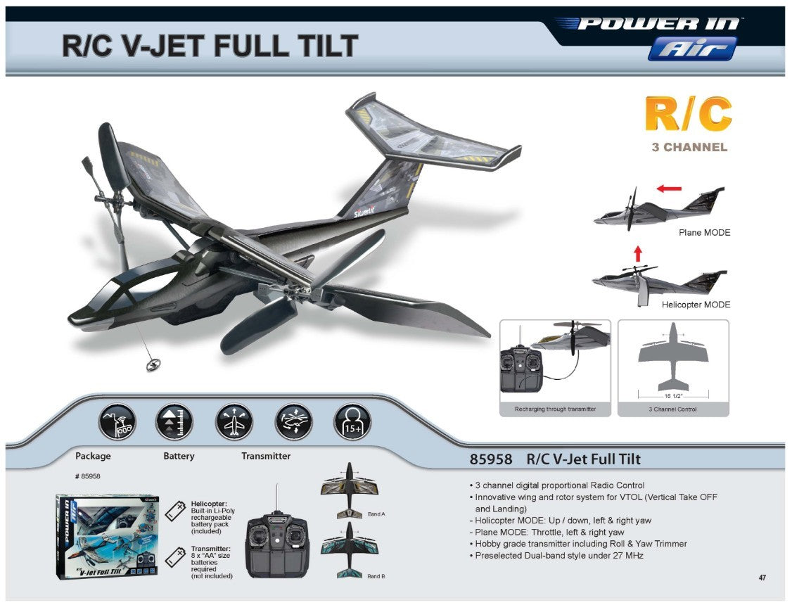Silverlit - V-Jet Full Tilt