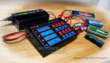 Imax Quattro B6multilader - lader 4 batterier på samme tid! B6