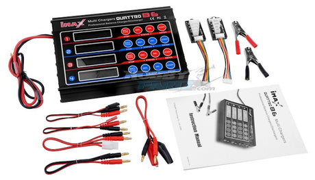 Imax Quattro B6multilader - lader 4 batterier på samme tid! B6