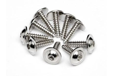 Tp. Flanged Screw M2.6X10Mm (Hex Socket/10Pcs)