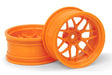 TECH 7 WHEEL ORANGE (9MM/2PCS)