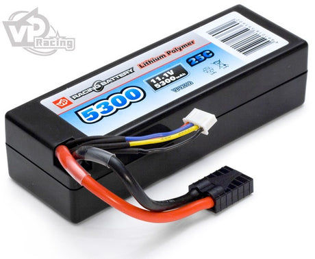 LiPo 11,1V 5300mah 25c hardcase Traxxas-stik