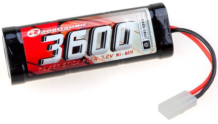 7,2V NiMh 3600mAh - tamiya-stik