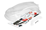 CLEAR RALLY BODY WITH DECALS (ION RX)