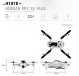 Hubsan FPV X4 Plus H107D+ - Fed FPV drone (Live video!)