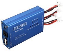 LIPO BALANCE CHARGER 6X1S - lader til Hubsan batterier