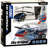 Silverlit - Sky Dragon - 3 kanalers gyro stabil helikopter - TILBUD