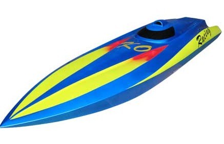 Flame 600BP RTR Brushless Vandkølet glasfiber båd *Meget Hurtig*