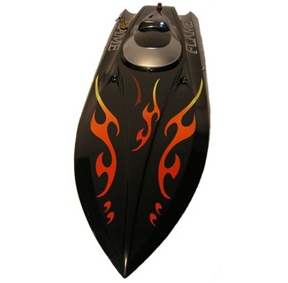 Flame 600BP RTR Brushless Vandkølet glasfiber båd