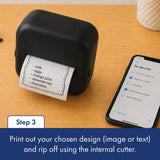 Termisk Telefon Printer - print trådløst fra din telefon.