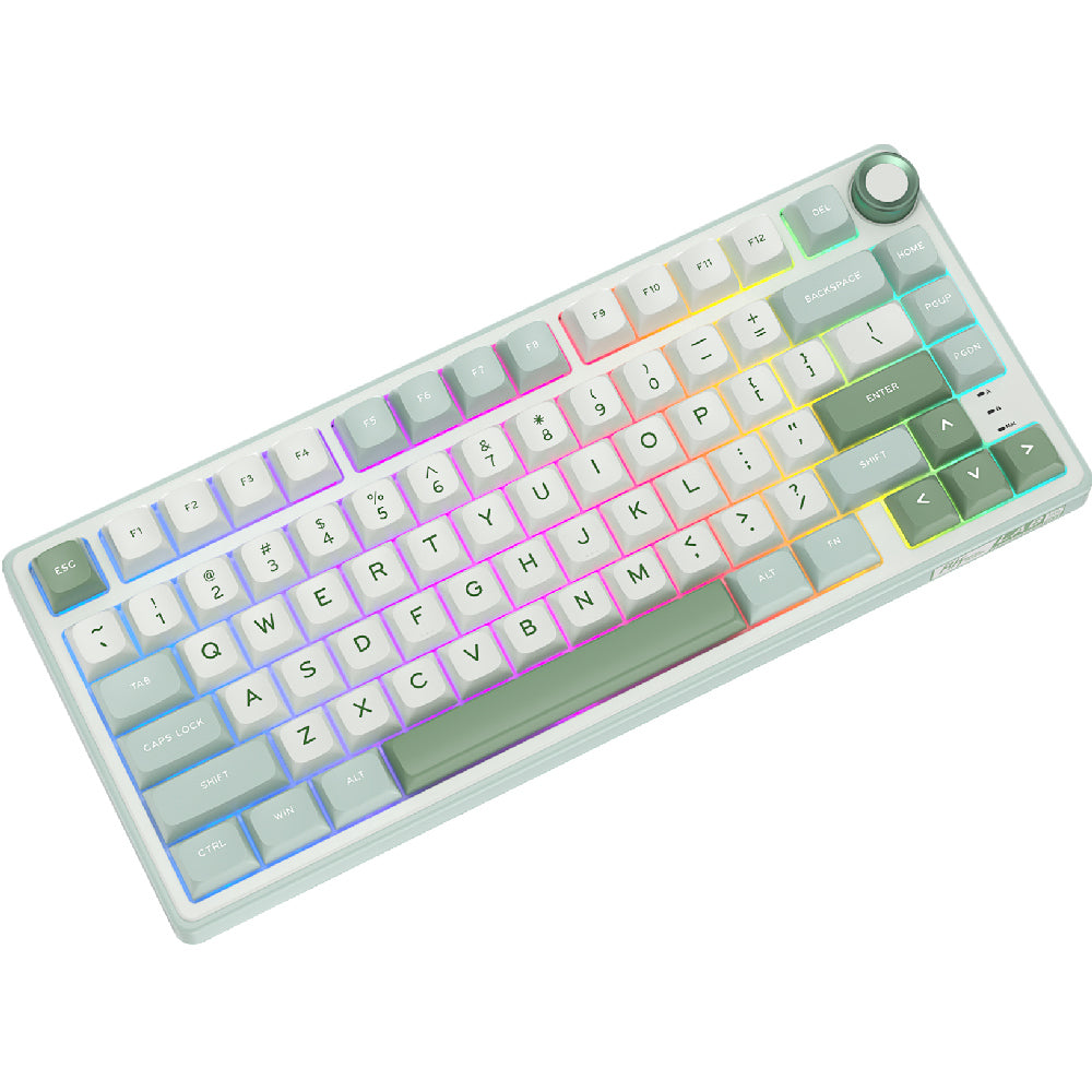 Royal Kludge R75 80K Sky Cyan - RGB ANSI (ENG)