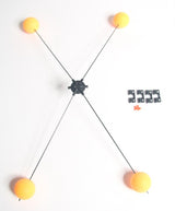 Understel til fjernstyret helikopter 80 cm (4 x 40cm)