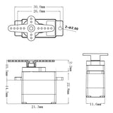 HD-1600A - mini analog servo