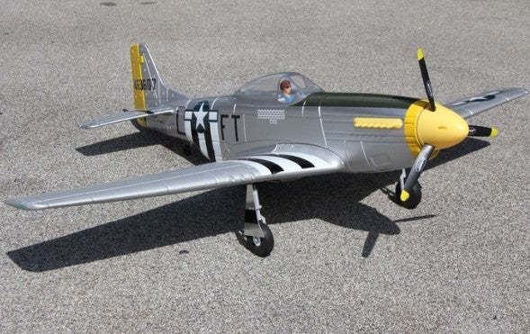 Dynam P-51 Mustang - fedt fjernstyret fly fra 2. verdenskrig!
