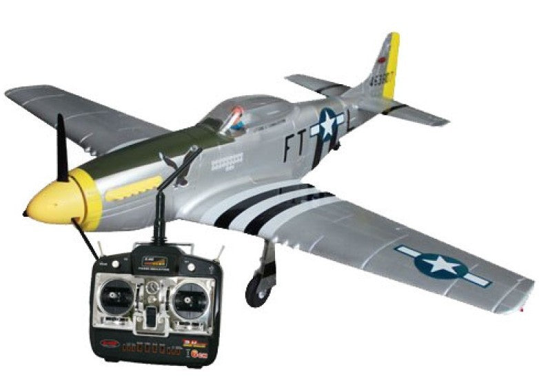 Dynam P-51 Mustang - fedt fjernstyret fly fra 2. verdenskrig!