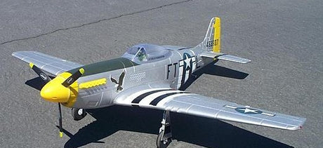 Dynam P-51 Mustang - fedt fjernstyret fly fra 2. verdenskrig!