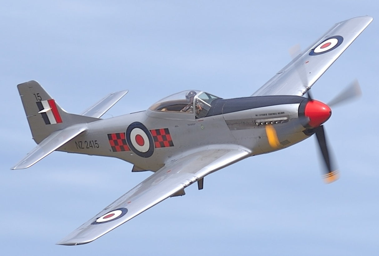 Dynam P-51 Mustang - fedt fjernstyret fly fra 2. verdenskrig!