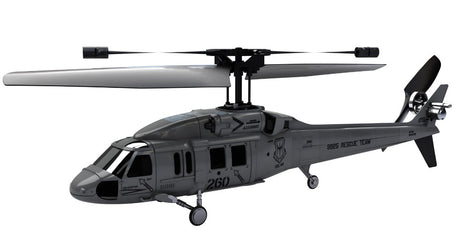 Silverlit Black Hawk Fjernstyret helikopter 3 kanaler med Gyro
