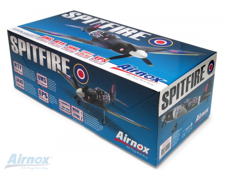 Airnox UMS Spitfire RTF 4ch med 3AXG Gyro
