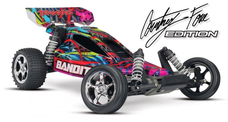 Bandit 2WD 1:10 RTR TQ Courtney Force / Pink