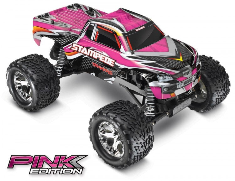 Stampede 2WD 1:10 RTR TQ Courtney Force / Pink