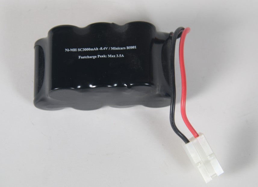 8,4V NiMh 3000mAh batteripakke Tamiya-stik