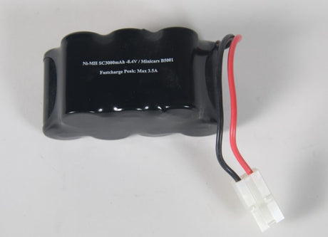 8,4V NiMh 3000mAh batteripakke Tamiya-stik