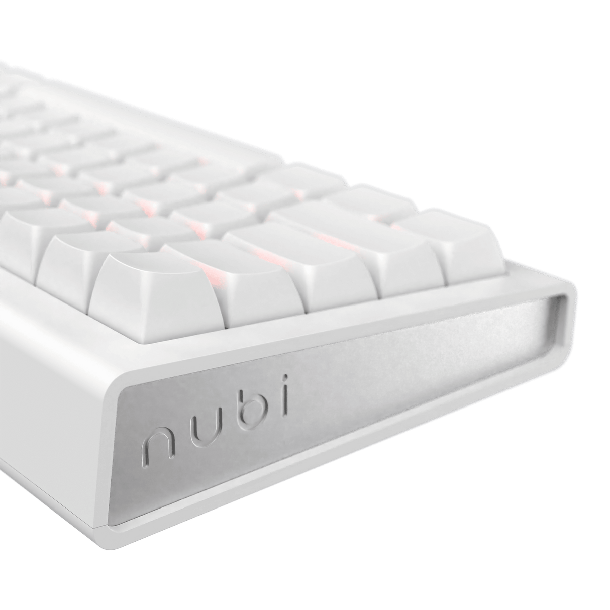 Nubi NK68HE White - Hall Effect Gaming Keyboard [ANSI US]