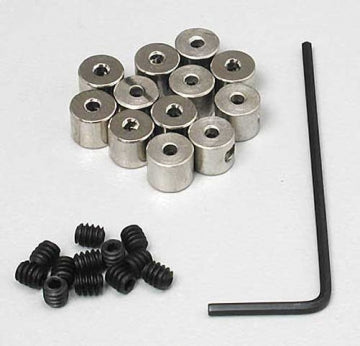 Du-Bro 595 - 1/16 Dura-collars (12pcs)