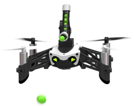 Parrot Mambo Mini Drone med skydende kanon og gribe-klo!