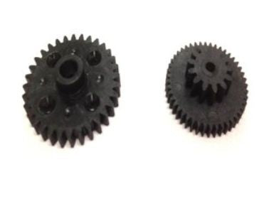 After the gearbox reduction gear*1